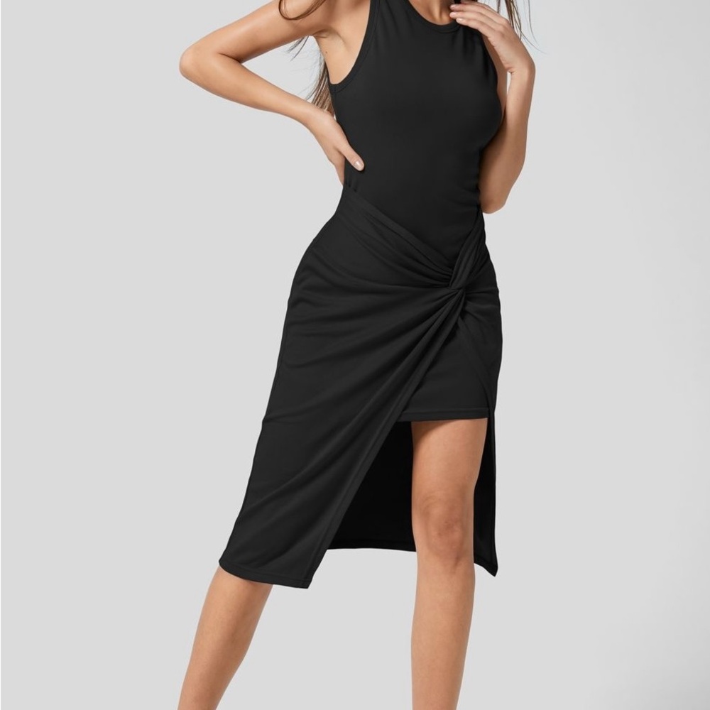 Black Eldridge Boutique Twist Dress